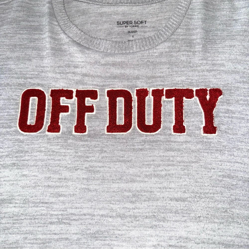 TORRID “Off Duty” Lightweight Oversized Lounge Sweatshirt size 1x GORGEOUS - Picture 16 of 16